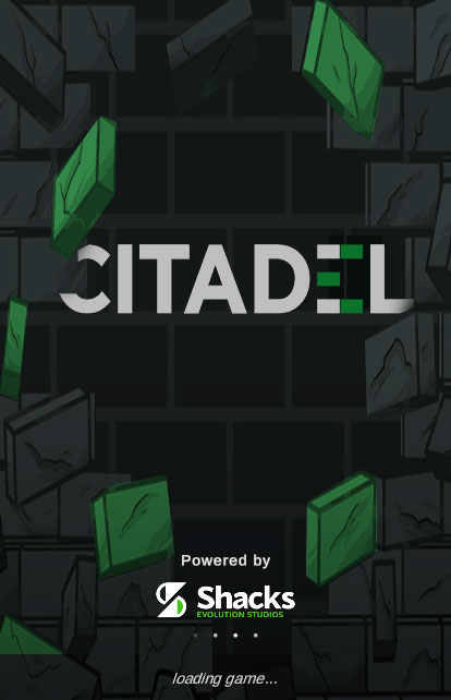 Citadel crash game interface showing multiplier and gameplay grid